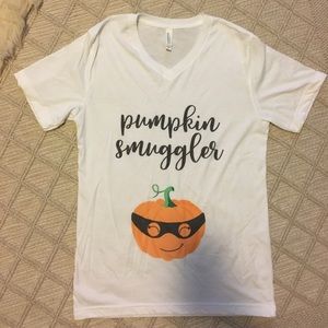 Pumpkin Smuggler Maternity Tee